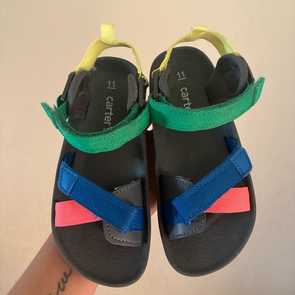 Carter's Kids Colorful Strap Sandals